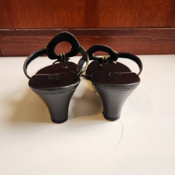 Dark Brown Sandals Aerosoles Size 7.5 - Picture 4 of 5